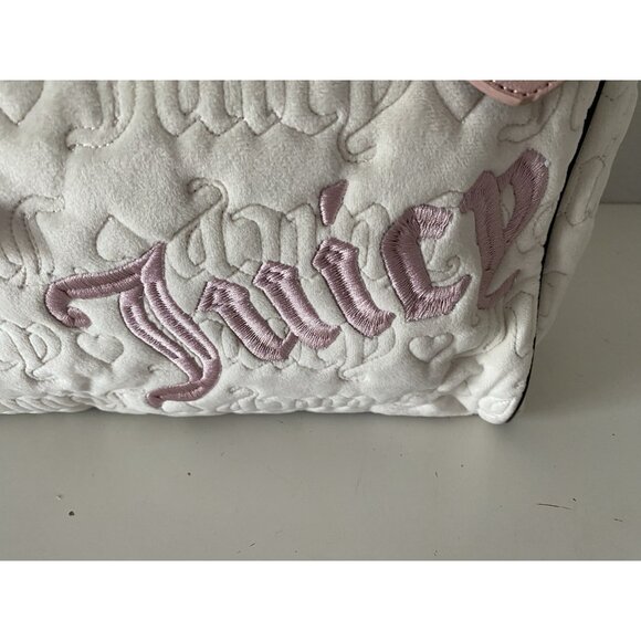 Juicy Couture Angel Chocolate & Cream Vintage Dreams Daydreamer Tote Bag NEW - Picture 4 of 16